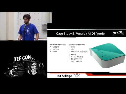 DEF CON 23 - Crypto and Privacy Village - Craig Young - Smart Home Invasion