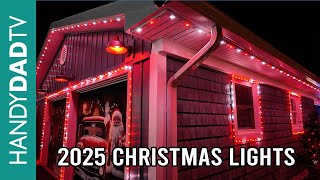 Permanent Christmas Lights behind the scenes 2025 - WLED & xLights