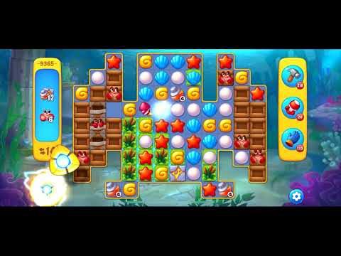Fishdom level 9365 no boosters フィッシュダム