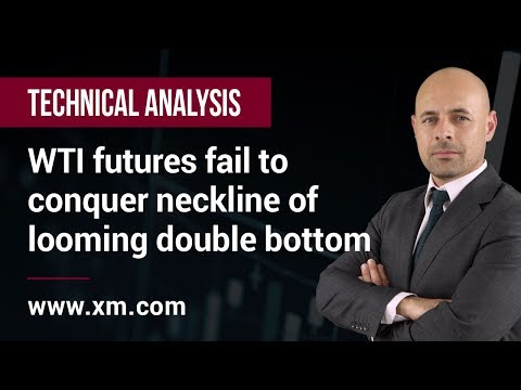 Technical Analysis: 18/02/2020 - WTI futures fail to conquer neckline of looming double bottom