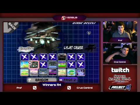 VS Weekly 7/30/14 - Winners R4 - Prof (Mewtwo) vs Cruz Control (Lucario) - Project M