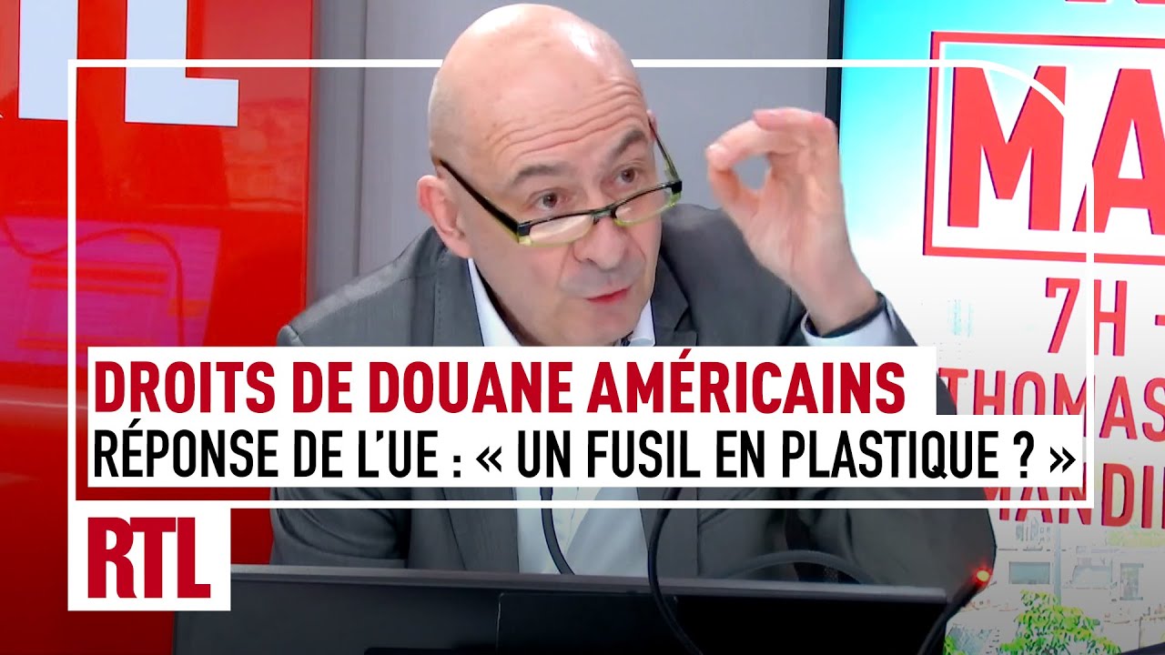 Réponse de l'UE sur les droits de douane américain : un fusil en plastique ?