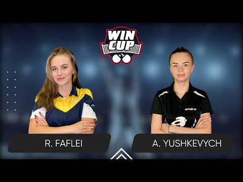 09:00 Romaniia Faflei - Anastasiia Yushkevych 22.02.2025 WINCUP Women Professional. TABLE 1