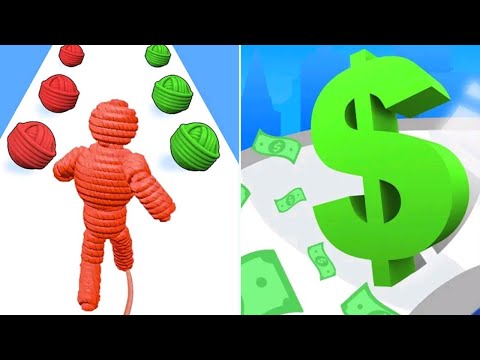 📌Rope Man Run | Digit Shooter 3D | Gameplay Walkthrough Max Levels #1