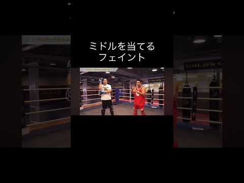 ミドルを当てるフェイント #キックボクシング #格闘技 #rizinconfessions #rizin #ミット打ち #K-1#ブレイキングダウン #堀口恭司 #プロレス #k1wgp #ムエタイ