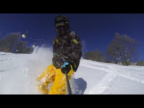 GoPro Line of the Winter: Nathan Coates - Japan 3.20.15 - Snow