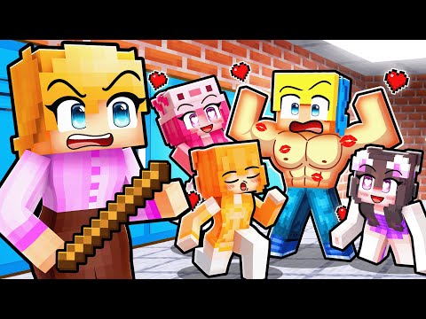 Ukri wird in der NUR MÄDCHEN SCHULE BERÜHMT in Minecraft!