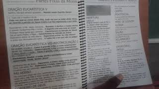 Confira como localizar as músicas no novo livro de cantos do Tempo Comum