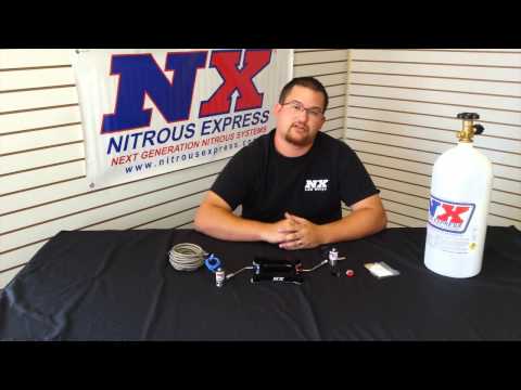 Nitrous Express Mainline Carbureted Nitrous Plate System, Part# ML1000