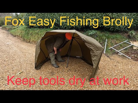 Fox Easy Brolly Fishing or protect work tools