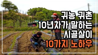 귀농 귀촌 10년차가 말하는 시골살이 10가지 노하우 귀촌정보와 사는법