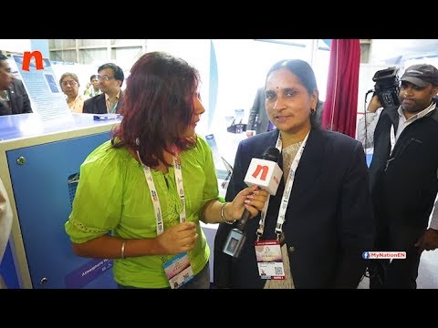 Demonstrating about the atmospheric water generator