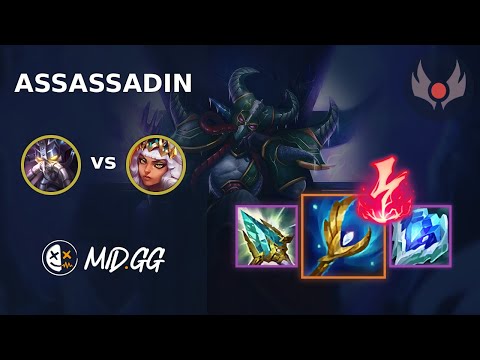 MID.GG: [ Assassadin ] Kassadin MID vs Qiyana | NA GRANDMASTER | LOL Season 2025