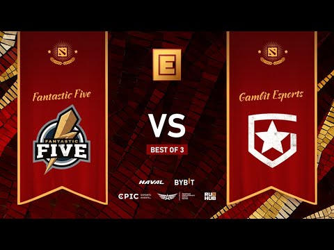 Fantastic Five vs Gambit Esports, DPC EEU 2021/22, bo3, game 1 [CrystalMay & Inmate]
