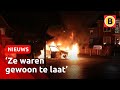 Toch weer sloopauto in brand in Veen want politie nog niet paraat | Omroep Brabant