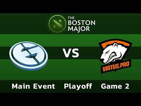 Evil Geniuses vs Virtus.pro — Game 2 • Playoff Main Event — Boston Major