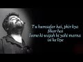 Kehte Hain Khuda Raabta Lyrics Arijit Singh