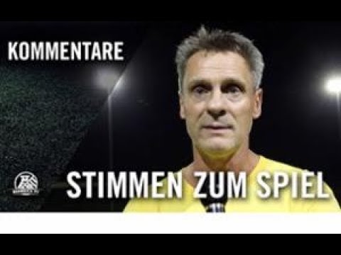 Die Stimmen zum Spiel | VfB Homberg - SV Straelen (2. Runde, Niederrheinpokal)