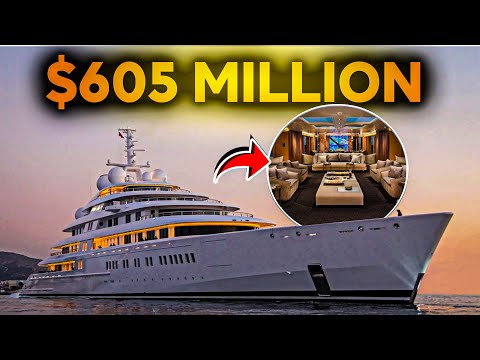 $605 Million Bespoke Azzam Superyacht INSIDE And OUTSIDE Tour