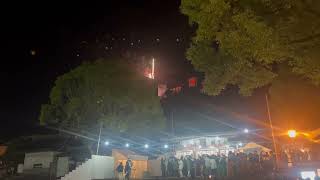 【２０２３−２４】照国神社初詣年明けカウントダウン→城山ホテル花火