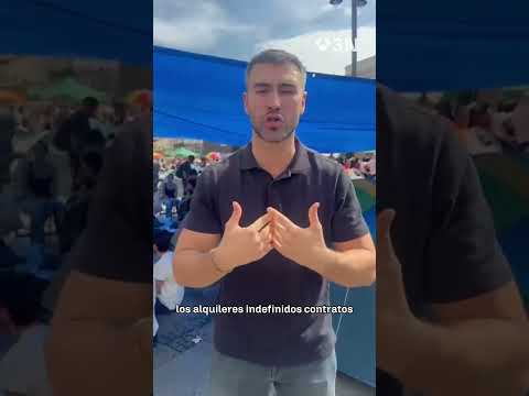 🔴 Centenares de personas amanecen acampadas en la Sol a la espera del ‘Decreto Maricarmen’