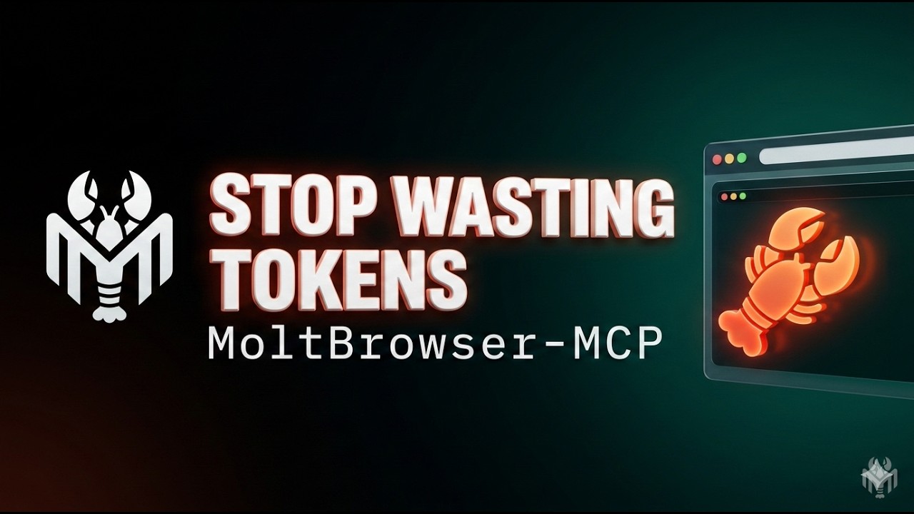 Github Trends Daily: MoltBrowser-MCP - Your AI Agent Wastes Tokens  #mcp #MoltBrowser #GitHub