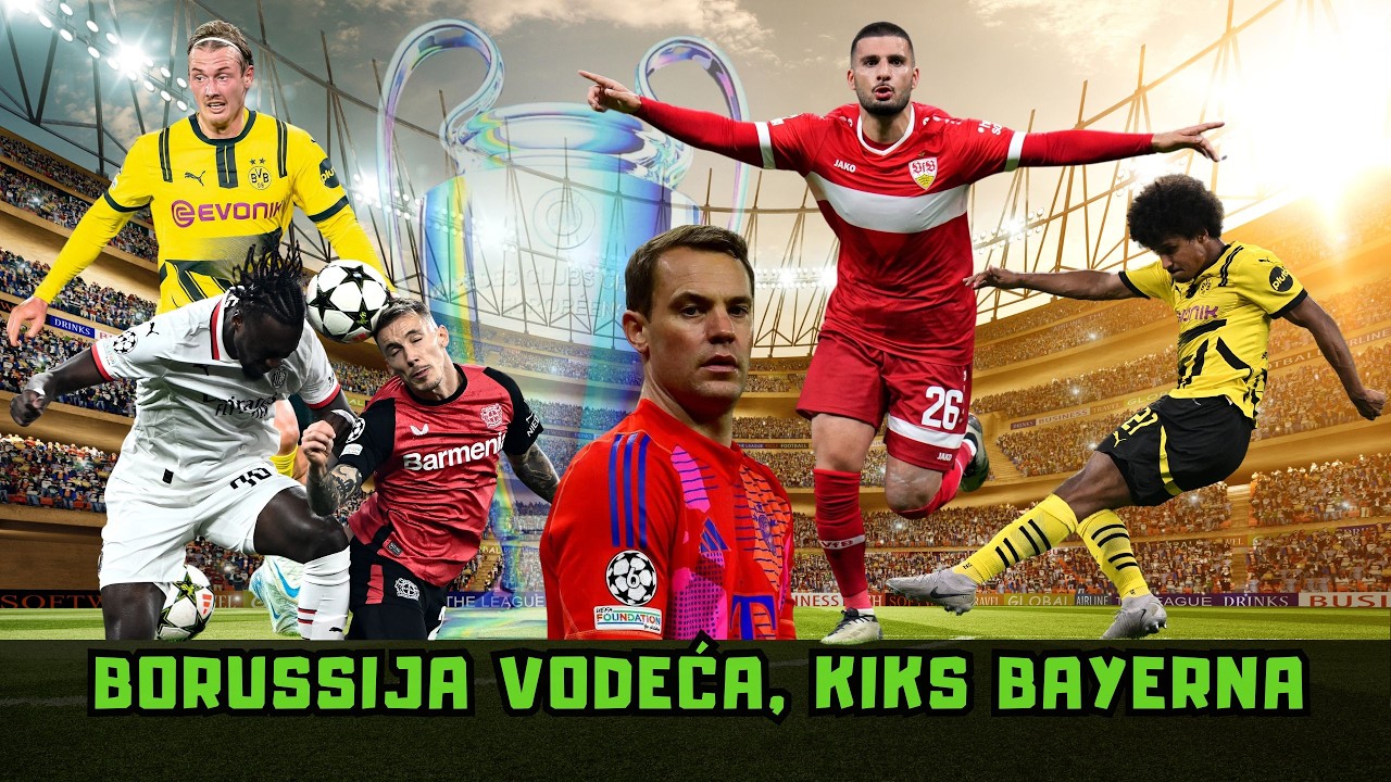Analiza Bayerna, Leverkusena, Dortmunda, Stuttgarta, Eintrachta i RB-a RM Podcast #193
