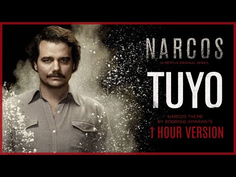 Rodrigo Amarante - Tuyo (Narcos Theme) 1 HOUR VERSION