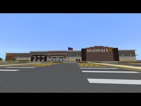 Minecraft: City Of Evansburg - Episode 17 - Walmart Supercenter - Part 1 (Speed Build)