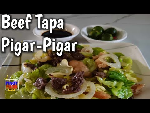 BEEF TAPA PIGAR-PIGAR | PIGAR-PIGAR RECIPE