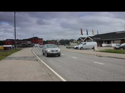 Inarin keskustaa    Inari center in Finnish Lapland