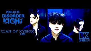 Clan of Xymox (NL) - Live at the Durer Kert, Budapest  January 17th, 2015