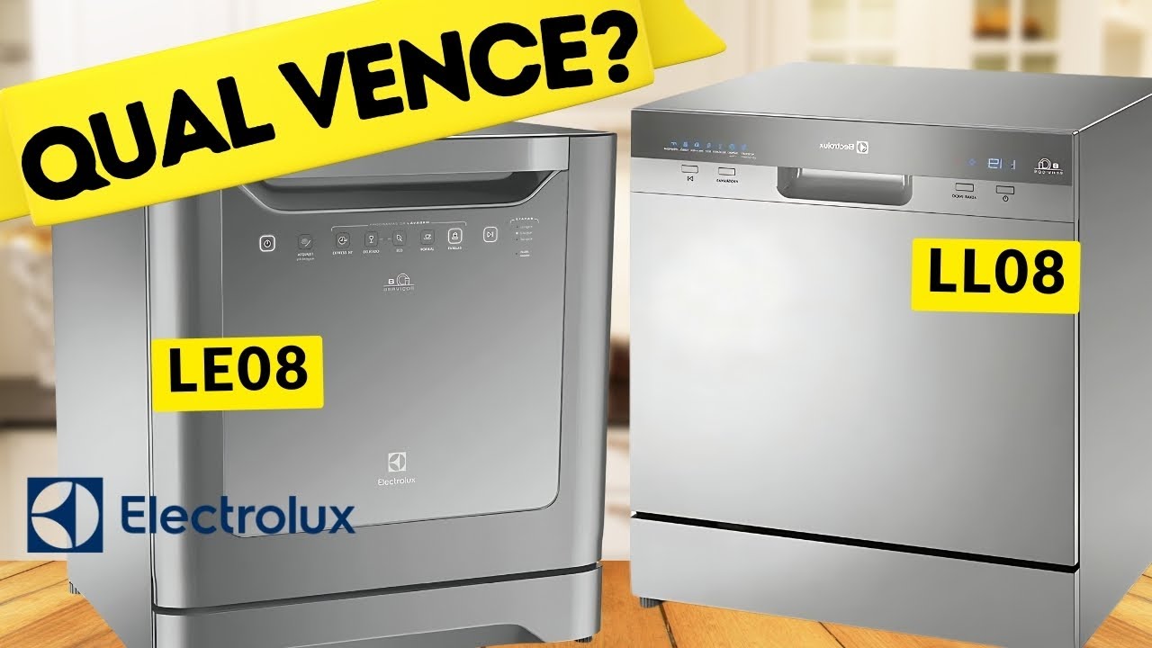 Lava Louça Electrolux 8 Serviços - Le08 OU Ll08?? Qual o melhor modelo?