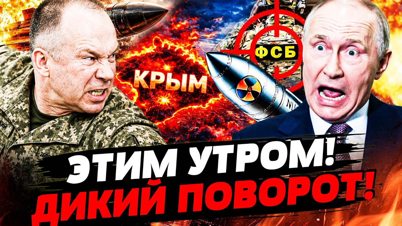 🔥ПРЯМО ЭТИМ УТРОМ! ГУР ВОШЛИ В КРЫМ: КРОВАВАЯ БОЙНЯ ДЛЯ РФ! ТРИУМФ УКРАИНЫ! | ?