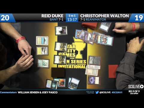 SCGINVI - Legacy Open - Round 9b - Chris Walton vs Reid Duke