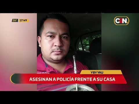 Asesinan a policía frente a su casa