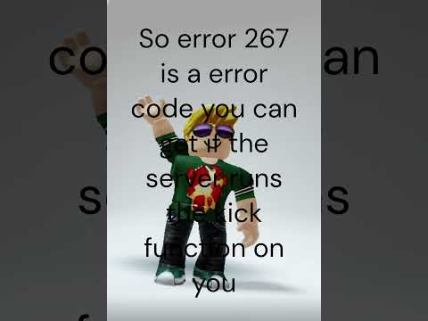 Roblox error code 267 meaning! #roblox #robloxhacking #robloxhackers