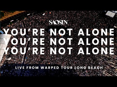 Saosin - You're Not Alone (Live at Warped Tour Long Beach 2025)
