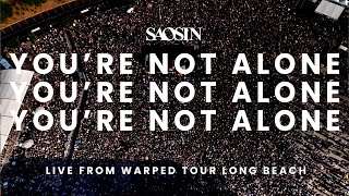 Saosin - You're Not Alone (Live at Warped Tour Long Beach 2025)