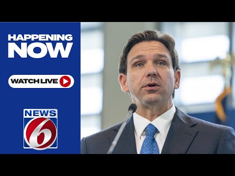 WATCH LIVE: Florida Gov. Ron DeSantis holds news conference in Hialeah Gardens