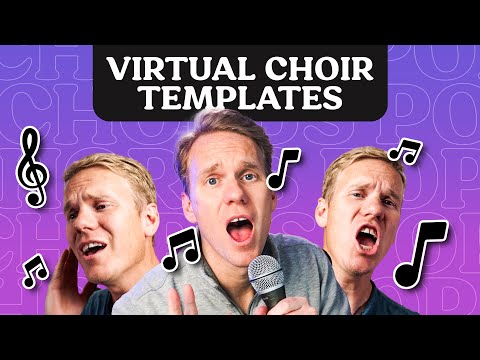 Chorus Pop - 25 Final Cut Pro Virtual Choir Templates for Choirs, Bands and Orchestras