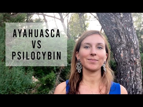 Ayahuasca vs Magic Mushrooms - on DMT & Psilocybin