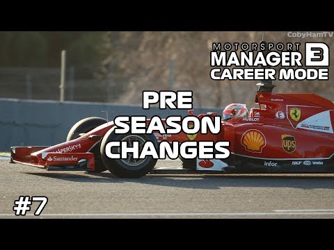 PRE SEASON CHANGES | Ep 7 | Motorsport Manager Mobile 3 Career Mode Gameplay