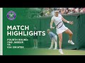 Ons Jabeur vs Iga Swiatek | Fourth Round Highlights | Wimbledon 2021