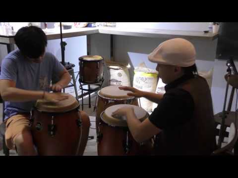 康加二重奏 Conga Duo (El Chino & Timothy Jazz) @ 樂人谷兩週年慶祝 Music Valley Biennal