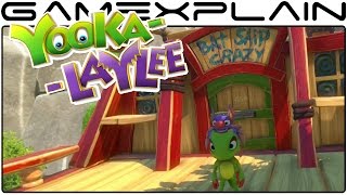 Yooka-Laylee - Exploring the Hub World Gameplay