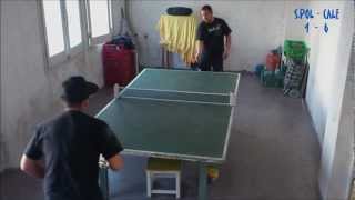 preview picture of video 'Ping-pong casero Sant Pol de mar Vs Calella'