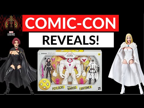 NEW MARVEL LEGENDS HELLFIRE CLUB NIMROD 3 PACK THUNDERBIRD ROGUE | ALL COMIC CON 2020 ALL REVEALS!