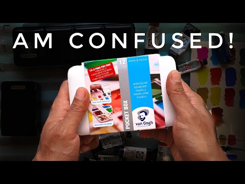 Van Gogh watercolor box set ~ GOOD or BAD?