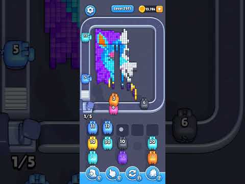Pixel Flow Level 2975 Walkthrough